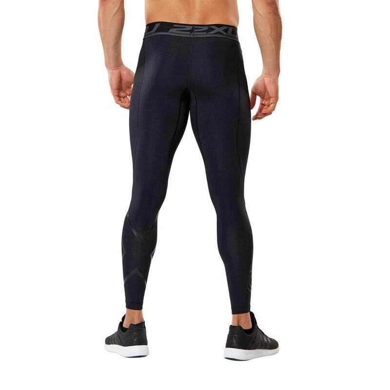 2XU Heren Accelerate Compression Tights - Zwart/Zwart - Maat S 4 2XU Heren Accelerate Compression Tights - Zwart/Zwart - Maat S - Afbeelding 2