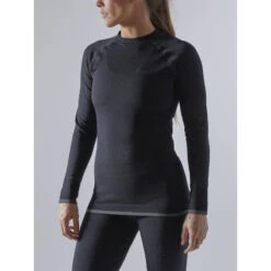 Craft ADV Warm Fuseknit Intensity LS Vrouwen - Zwart -WarmeK Kleding Winkel adv warm fuseknit intensity ls vrouwen zwart 1