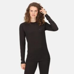 Regatta Bampton Basislaag Fitnesstop Met Lange Mouwen Voor Heren -WarmeK Kleding Winkel bampton basislaag fitnesstop met lange mouwen voor heren 4