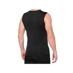 Voorkant -WarmeK Kleding Winkel basecamp base layer mouwloze jersey zwart 1