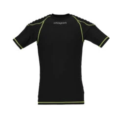 Beschermend Onderhemd Uhlsport Manches Courtes Noir/jaune Fluo -WarmeK Kleding Winkel beschermend onderhemd uhlsport manches courtes noirjaune fluo 2