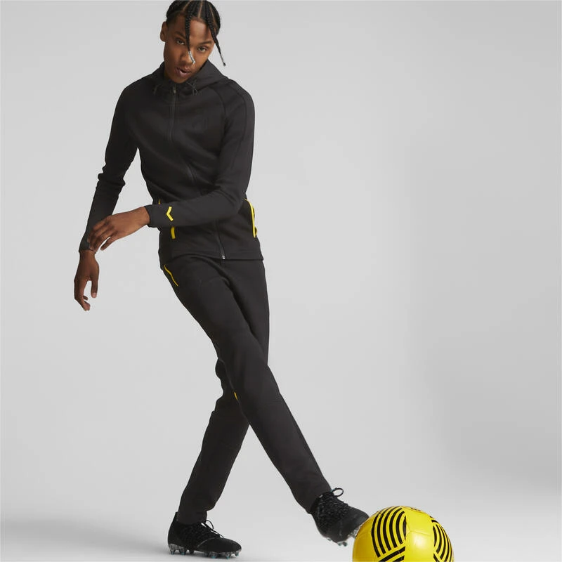 Borussia Dortmund Voetbal Casuals Jack Met Capuchon Voor Heren PUMA 7 Borussia Dortmund Voetbal Casuals Jack Met Capuchon Voor Heren PUMA - Afbeelding 5