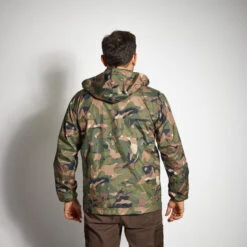 WATERDICHTE JAGERSJAS 100 -WarmeK Kleding Winkel camouflage regenjas voor de jacht 100 1