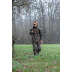 WATERDICHTE JAGERSJAS 100 -WarmeK Kleding Winkel camouflage regenjas voor de jacht 100 3