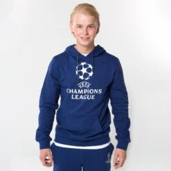 Champions League Logo Hoodie Senior -WarmeK Kleding Winkel champions league logo hoodie senior 3