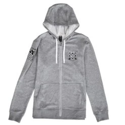 Race Face Crest Zip Hoody Grijs