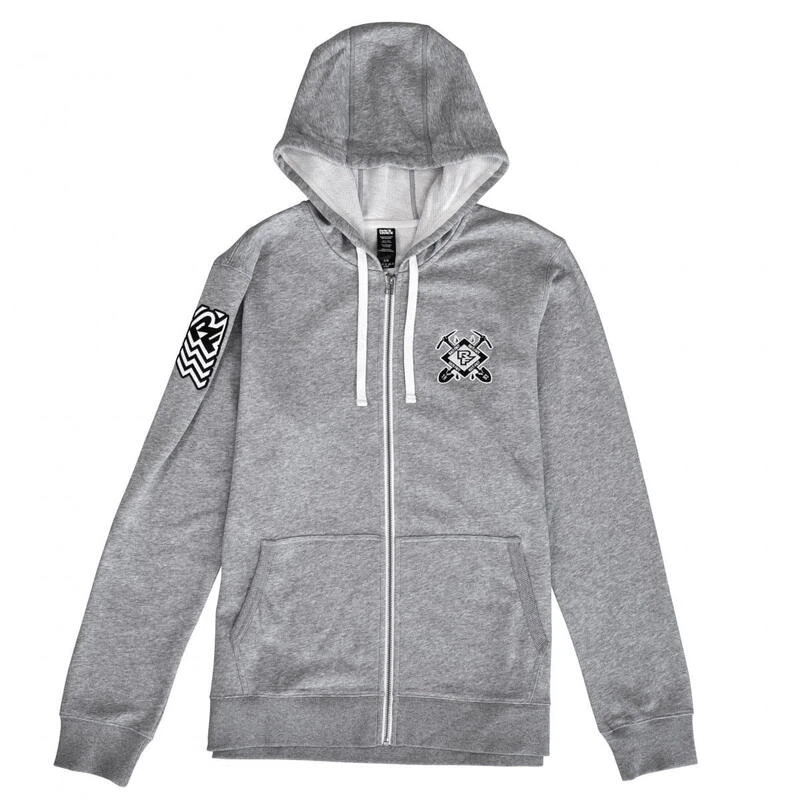 Race Face Crest Zip Hoody Grijs 3 Race Face Crest Zip Hoody Grijs