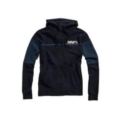 100% Emissary Full-zip Hoody - Marine Blauw