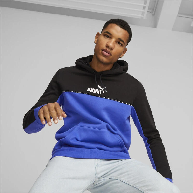 Essentials Block Tape Hoodie Voor Heren PUMA 4 Essentials Block Tape Hoodie Voor Heren PUMA - Afbeelding 2