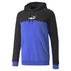 Essentials Block Tape Hoodie Voor Heren PUMA