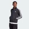 ADIDAS Essentials Fleece 3-Stripes Sweatshirt Met Korte Rits -WarmeK Kleding Winkel essentials fleece 3 stripes sweatshirt met korte rits