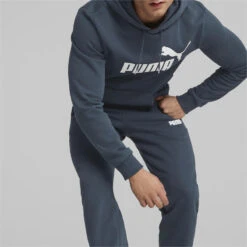 Essentials Logo Sweatpants Voor Heren PUMA -WarmeK Kleding Winkel essentials logo sweatpants voor heren puma 3
