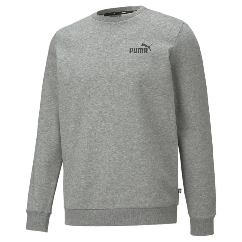 Essentials Small Logo Sweatshirt Met Ronde Hals Voor Heren PUMA 3 Essentials Small Logo Sweatshirt Met Ronde Hals Voor Heren PUMA