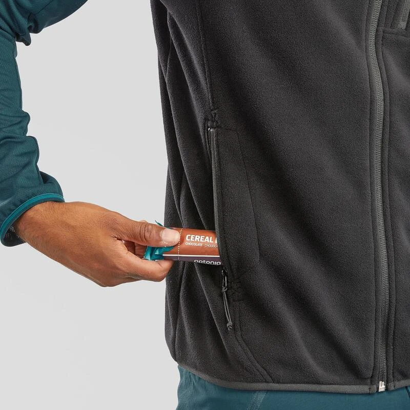 Quechua Fleece Bodywarmer Heren MH120 10 Quechua Fleece Bodywarmer Heren MH120 - Afbeelding 8