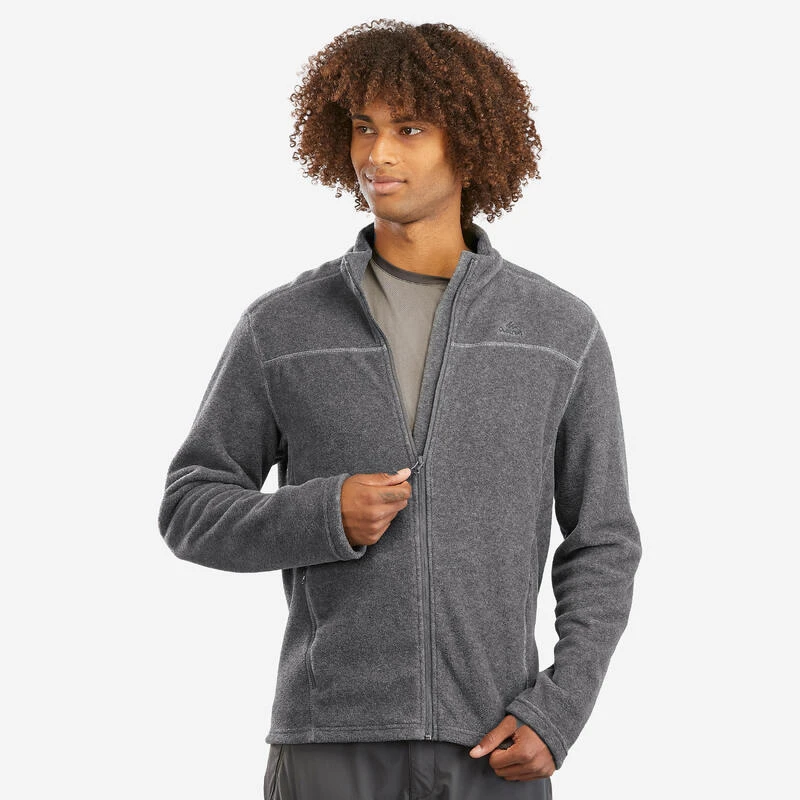 Quechua Fleece Jas Voor Wandelen Heren MH120 4 Quechua Fleece Jas Voor Wandelen Heren MH120 - Afbeelding 2