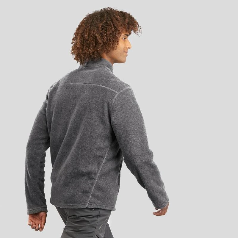 Quechua Fleece Jas Voor Wandelen Heren MH120 6 Quechua Fleece Jas Voor Wandelen Heren MH120 - Afbeelding 4