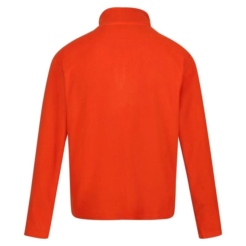 Regatta Geweldig Voor Buiten Heren Thompson Half Zip Fleece Sweater (Zwart) 4 Regatta Geweldig Voor Buiten Heren Thompson Half Zip Fleece Sweater (Zwart) - Afbeelding 2