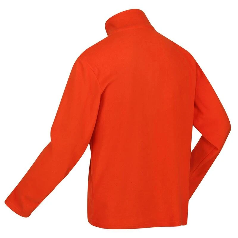 Regatta Geweldig Voor Buiten Heren Thompson Half Zip Fleece Sweater (Zwart) 5 Regatta Geweldig Voor Buiten Heren Thompson Half Zip Fleece Sweater (Zwart) - Afbeelding 3