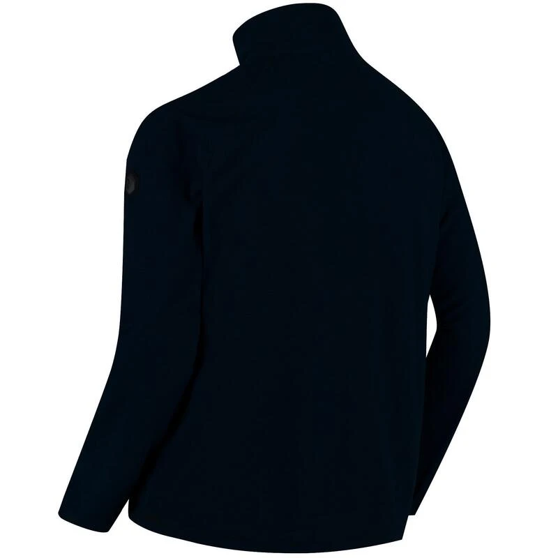 Regatta Great Outdoors Heren Montes Fleece Sweater Met Trechter Nek (Zwart) 6 Regatta Great Outdoors Heren Montes Fleece Sweater Met Trechter Nek (Zwart) - Afbeelding 4