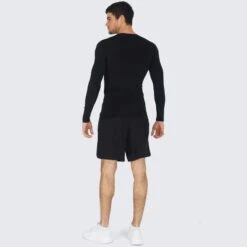 Haut Couche De Base Manches Longues à Col Ras Du Cou Pour Hommes -WarmeK Kleding Winkel haut couche de base manches longues a col ras du cou pour hommes 4