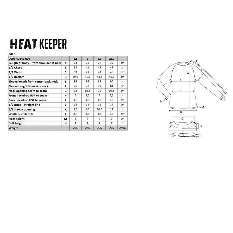 Heatkeeper Heren Thermoshirt Lange Mouw 7 Heatkeeper Heren Thermoshirt Lange Mouw - Afbeelding 5