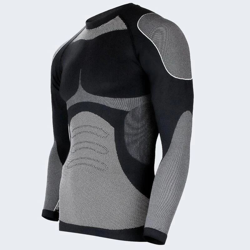 Heren Functioneel Onderhemd | Thermisch Onderhemd 'Python' | Seamless | Zwart 6 Heren Functioneel Onderhemd | Thermisch Onderhemd 'Python' | Seamless | Zwart - Afbeelding 4