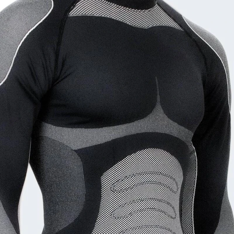 Heren Functioneel Onderhemd | Thermisch Onderhemd 'Python' | Seamless | Zwart 7 Heren Functioneel Onderhemd | Thermisch Onderhemd 'Python' | Seamless | Zwart - Afbeelding 5