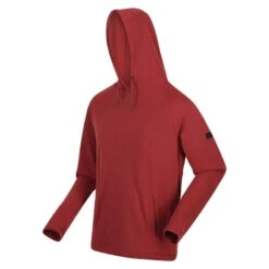 Regatta Heren Kassian Fleece Hoodie (Syrah Rood) -WarmeK Kleding Winkel heren kassian fleece hoodie syrah rood 2