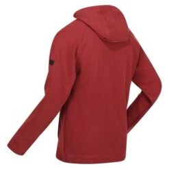 Regatta Heren Kassian Fleece Hoodie (Syrah Rood) -WarmeK Kleding Winkel heren kassian fleece hoodie syrah rood 3
