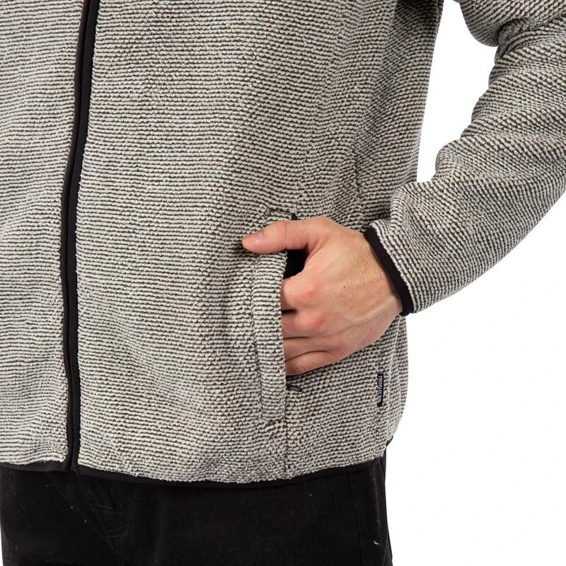 TRESPASS Heren Salo Fleece (Beige) 6 TRESPASS Heren Salo Fleece (Beige) - Afbeelding 4