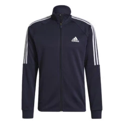 ADIDAS HERENTRAININGSPAK VOOR CARDIOFITNESS BLAUW -WarmeK Kleding Winkel herentrainingspak voor cardiofitness blauw 7