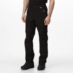 Regatta Highton Stretch Heren Hiking Overbroeken - Zwart -WarmeK Kleding Winkel highton stretch heren hiking overbroeken zwart 4