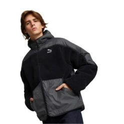 Hooded Jacket Puma Sherpa -WarmeK Kleding Winkel hooded jacket puma sherpa 2