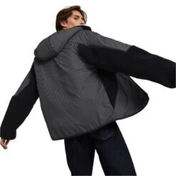 Hooded Jacket Puma Sherpa -WarmeK Kleding Winkel hooded jacket puma sherpa 4