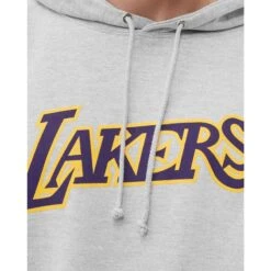 Mitchell & Ness Hooded Sweatshirt Los Angeles Lakers NBA Team Logo -WarmeK Kleding Winkel hooded sweatshirt los angeles lakers nba team logo 2