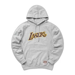Mitchell & Ness Hooded Sweatshirt Los Angeles Lakers NBA Team Logo