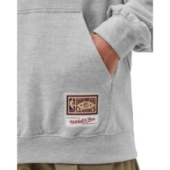 Mitchell & Ness Hooded Sweatshirt Los Angeles Lakers NBA Team Logo -WarmeK Kleding Winkel hooded sweatshirt los angeles lakers nba team logo 3