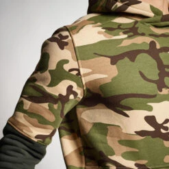 Jachthoodie 500 Camouflage Halftone -WarmeK Kleding Winkel hoodie 500 tweekleurig kaki camouflage 6