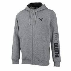 Puma Hoodie Met Rits Voor Heren Active Collectie -WarmeK Kleding Winkel hoodie met rits voor heren active collectie 4