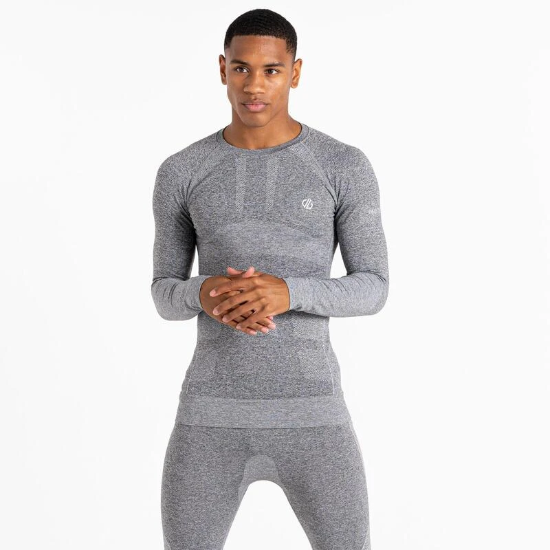 Dare 2b In The Zone Heren Skiën Basislaag Top Met Lange Mouwen - Donker Grijs 6 Dare 2b In The Zone Heren Skiën Basislaag Top Met Lange Mouwen - Donker Grijs - Afbeelding 4