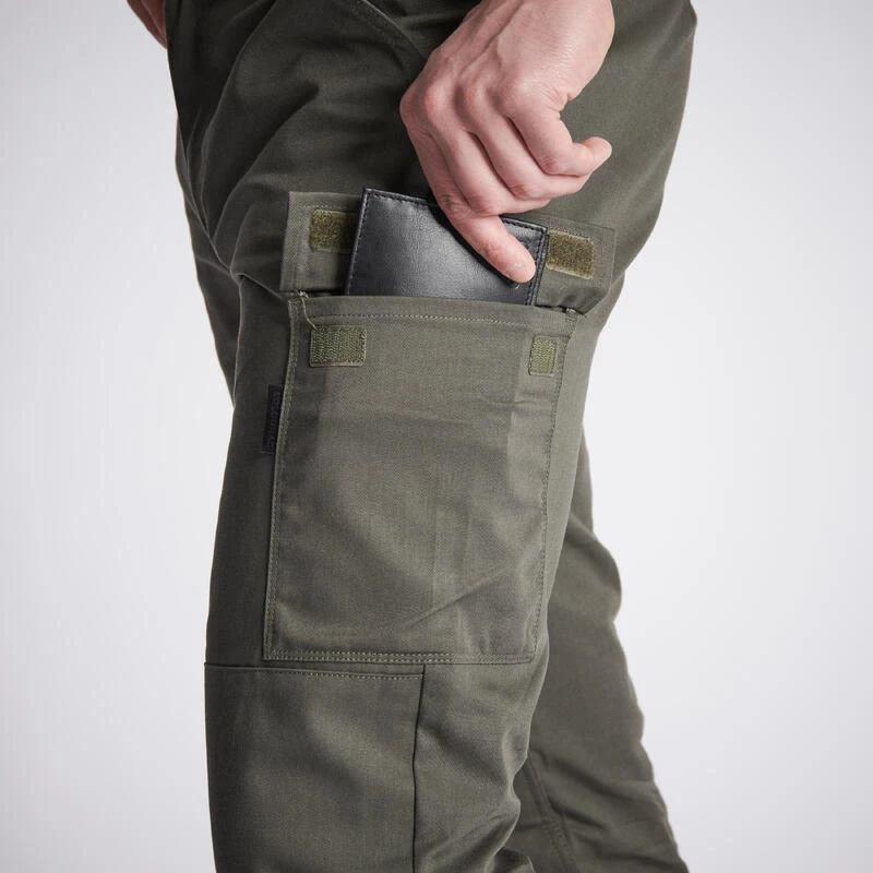 Jachtbroek Voor Heren Steppe 300 Regular Limited Edition Groen 8 Jachtbroek Voor Heren Steppe 300 Regular Limited Edition Groen - Afbeelding 6