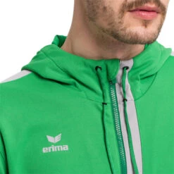 Jas Met Capuchon Erima Training -WarmeK Kleding Winkel jas met capuchon erima training 3
