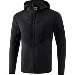 Jas Met Kap Erima Matelassé Et Tricotée -WarmeK Kleding Winkel jas met kap erima matelasse et tricotee 2