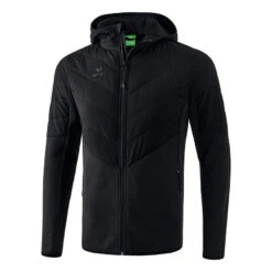 Jas Met Kap Voor Kinderen Erima Matelassé Et Tricotée -WarmeK Kleding Winkel jas met kap voor kinderen erima matelasse et tricotee 3