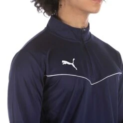 Jas Puma Teamrise 1/4 Zip -WarmeK Kleding Winkel jas puma teamrise 14 zip 3