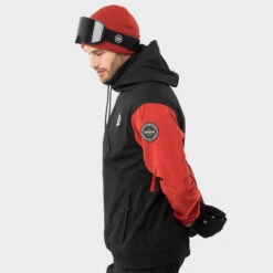 Jas Wintersport SIROKO W1 Bering Zwart Heren -WarmeK Kleding Winkel jas wintersport siroko w1 bering zwart heren 2
