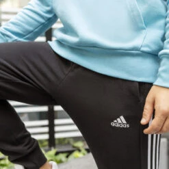 ADIDAS Joggingbroek Voor Fitness Heren Zwart -WarmeK Kleding Winkel joggingbroek voor fitness heren zwart 7