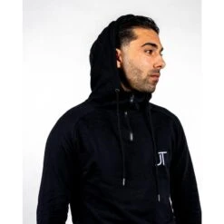JT Sport Hoodie Met 1/4 Rits | Zwart