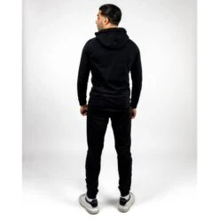 JT Sport Hoodie Met 1/4 Rits | Zwart -WarmeK Kleding Winkel jt sport hoodie met 14 rits zwart 3