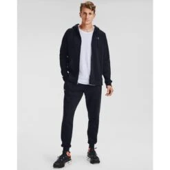 Kap Under Armour UA Rival Fleece FZ Hoodie, Zwart, Mannen 13 Kap Under Armour UA Rival Fleece FZ Hoodie, Zwart, Mannen -WarmeK Kleding Winkel kap under armour ua rival fleece fz hoodie zwart mannen 4